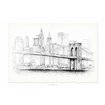 Brooklyn Bridge Pen and Ink - Cuadrostock