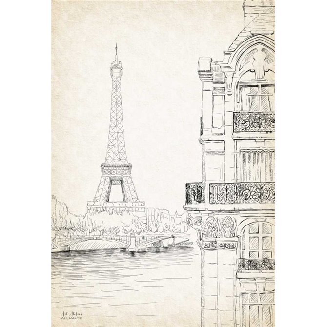 Paris Sketch Book - Cuadrostock