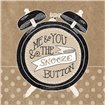 The Snooze Button Taupe - Cuadrostock