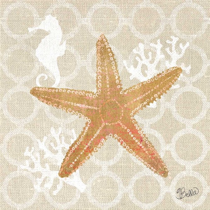 Beach Linen Starfish - Cuadrostock