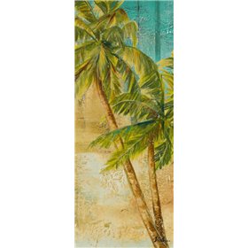 Beach Palm Panel I - Cuadrostock