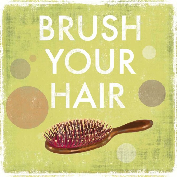 Brush your Hair - Mini - Cuadrostock
