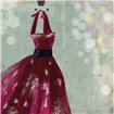 Fuschia Dress II - Cuadrostock