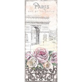 Paris Roses Panel VII - Cuadrostock
