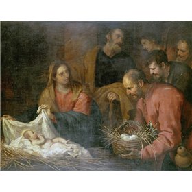 The Adoration of The Shepherds - Cuadrostock