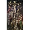 Crucifixion With Virgin, Magdalene, St. John and Angels - Cuadrostock