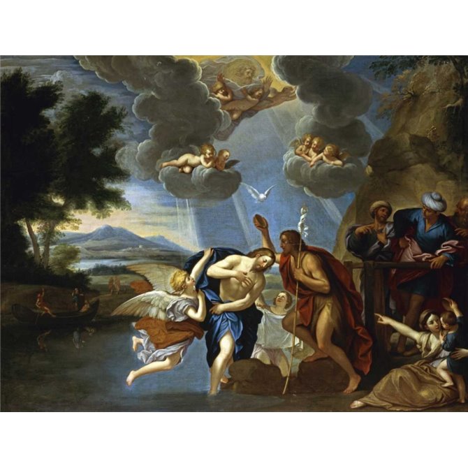 The Baptism of Christ - Cuadrostock