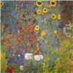 Klimt -Farm Garden With Sunflowers - Cuadrostock