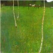 Farmhouse With Birch Trees - Cuadrostock