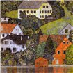 Houses In Unterach On Lake Atter 1916 - Cuadrostock