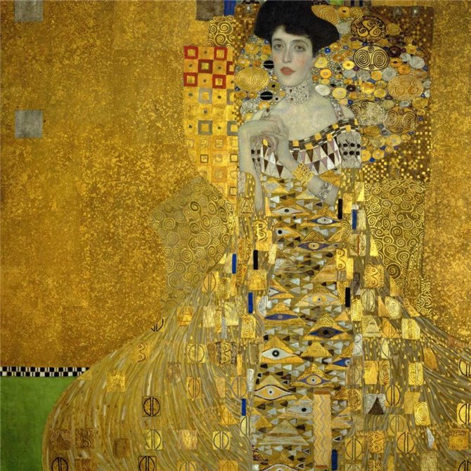 Klimt - Portrait Of Adele Bloch Bauer I 1907 - Cuadrostock