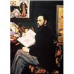 Emile Zola, 1868 - Cuadrostock