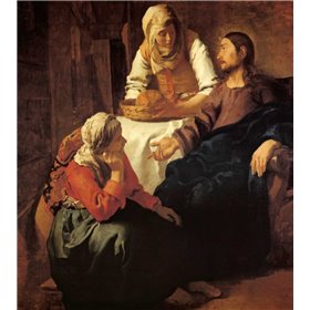 Christ In The House Of Mary And Martha - Cuadrostock