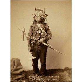 Little, the instigator of Indian Revolt at Pine Ridge, 1890 II - Cuadrostock