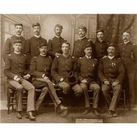Officers of the 9th Cavalry - Cuadrostock
