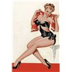 Mid-Century Pin-Ups - Wink Magazine - Silk Stockings and High Heels - Cuadrostock