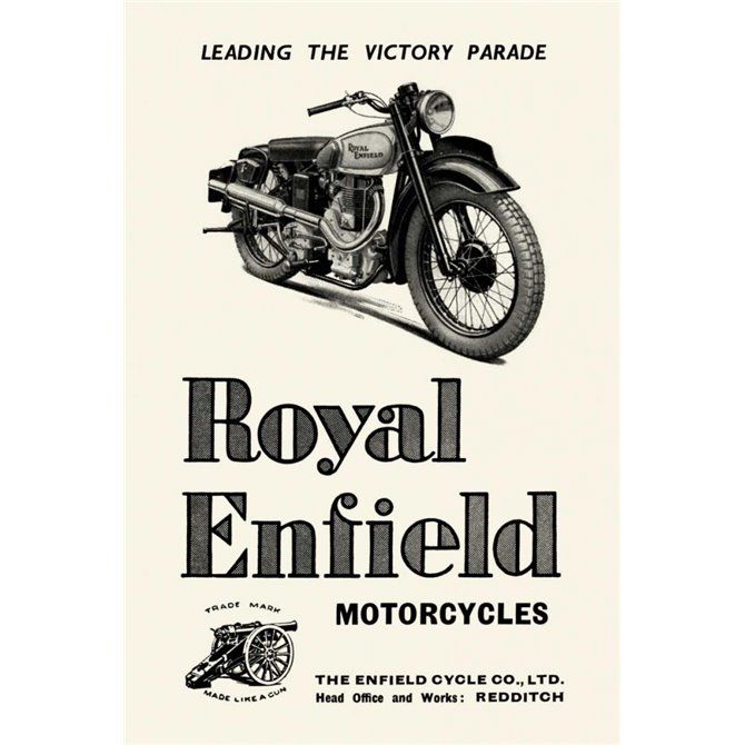 Royal Enfield Motorcycles: Leading the Victory Parade - Cuadrostock