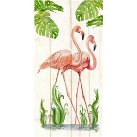 Flamingo Stroll 1 - Cuadrostock