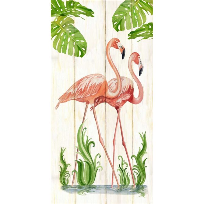 Flamingo Stroll 1 - Cuadrostock