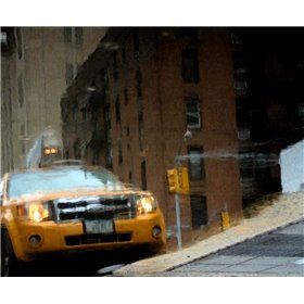 NYC Taxi Puddle 0643 E - Cuadrostock