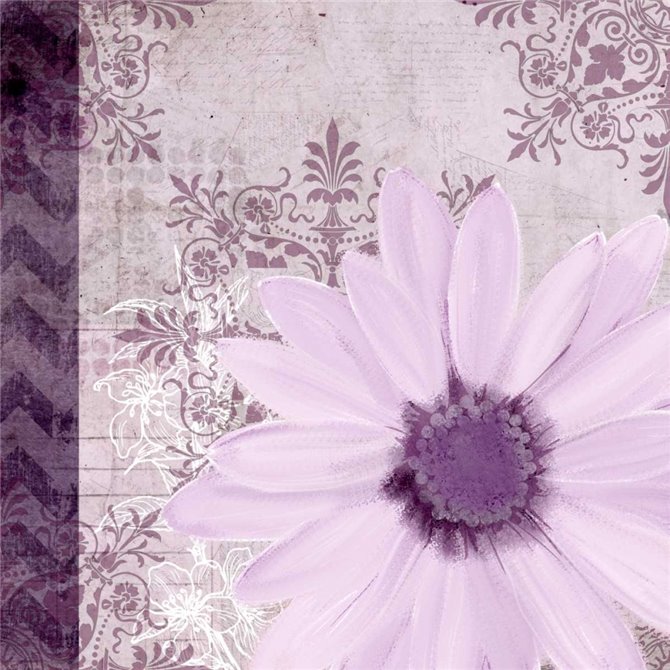 Cuadro para dormitorio - Purple Bloom 1 - Cuadrostock