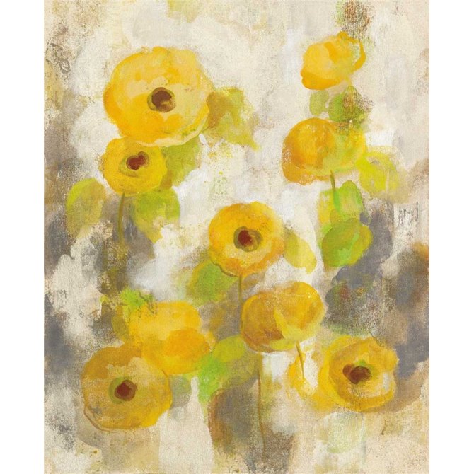 Floating Yellow Flowers II - Cuadrostock