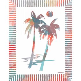 Watercolor Palms I - Cuadrostock