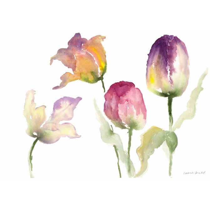 Lavender Hues Tulips I - Cuadrostock