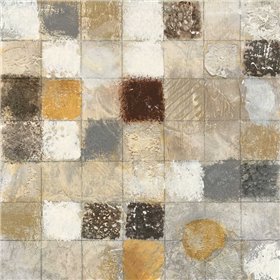 Metallic Mosaic I - Cuadrostock