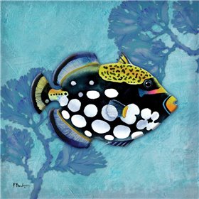 Azure Tropical Fish III - Cuadrostock