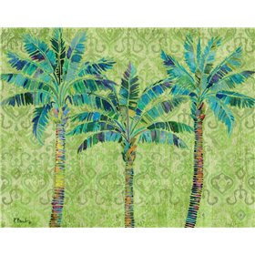 Paradise Palms Green - Cuadrostock