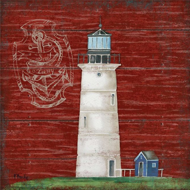 Boothbay Lighthouse III - Cuadrostock