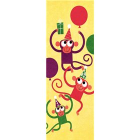 Birthday Monkeys - Cuadrostock