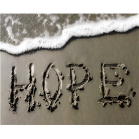 Hope in Sand - Cuadrostock