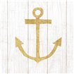 Beachscape III Anchor Gold Neutral - Cuadrostock