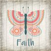 Butterfly Faith - Cuadrostock