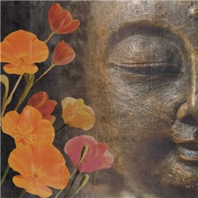 Cuadro para dormitorio - Floral Zen 1 - Cuadrostock