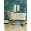 Teal Wine Bath - Cuadrostock