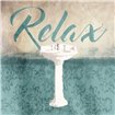 Relax Sink Teal - Cuadrostock