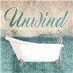 Unwind Bath Teal - Cuadrostock