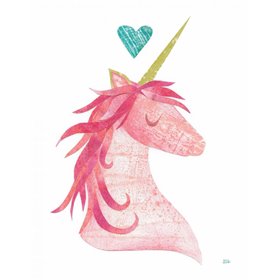 Unicorn Magic I Heart - Cuadrostock