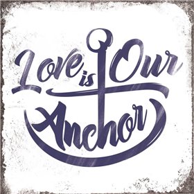 Love Anchor - Cuadrostock