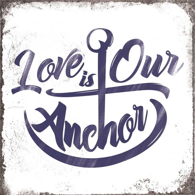 Love Anchor - Cuadrostock