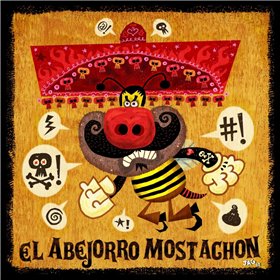 Abejorro Mostachon - Cuadrostock