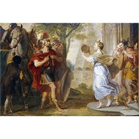 Jephthah Greeted By His Daughter - Cuadrostock