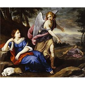 The Angel Appearing To Hagar - Cuadrostock