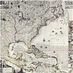 A Map of The British Empire In America - Cuadrostock
