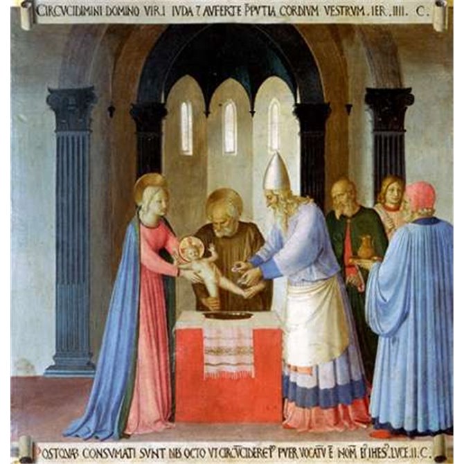 Story of The Life of Museumist Circumcision of Jesus - Cuadrostock