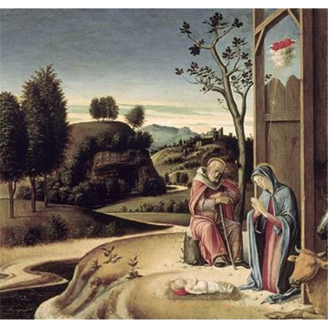 Birth of Jesus from the Pala Pesaro - Cuadrostock