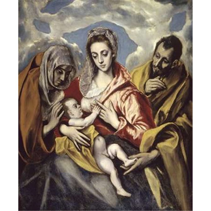 Holy Family and Saint Anne - Cuadrostock